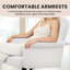 Upholstered Swivel Armchair-1860672870