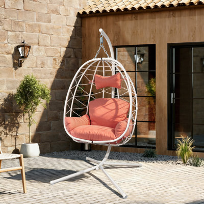 Fauteuil à œufs en rotin de qualité supérieure pour la maison