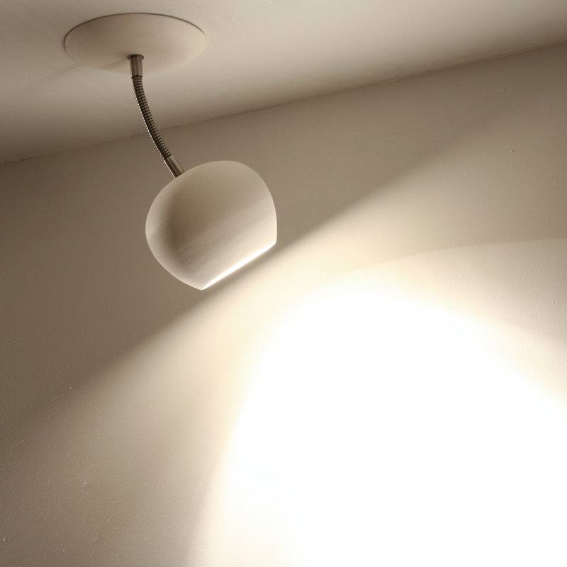 Mangassa 1 - Light 14" Simple Dome Semi Flush Mount