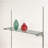 Jayden Glass Floating Shelf with Adjustable Shelves-33050905