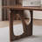 Walnut solid wood dining table set-110153507