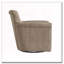 Fauteuil d'appoint pivotant en similicuir-1678861447