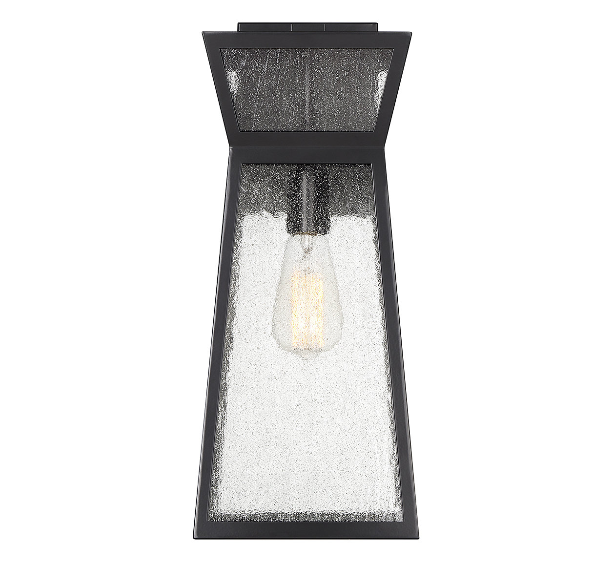 Baltic Outdoor Wall Lantern, 18.75" H x 7.5" W x 9" D