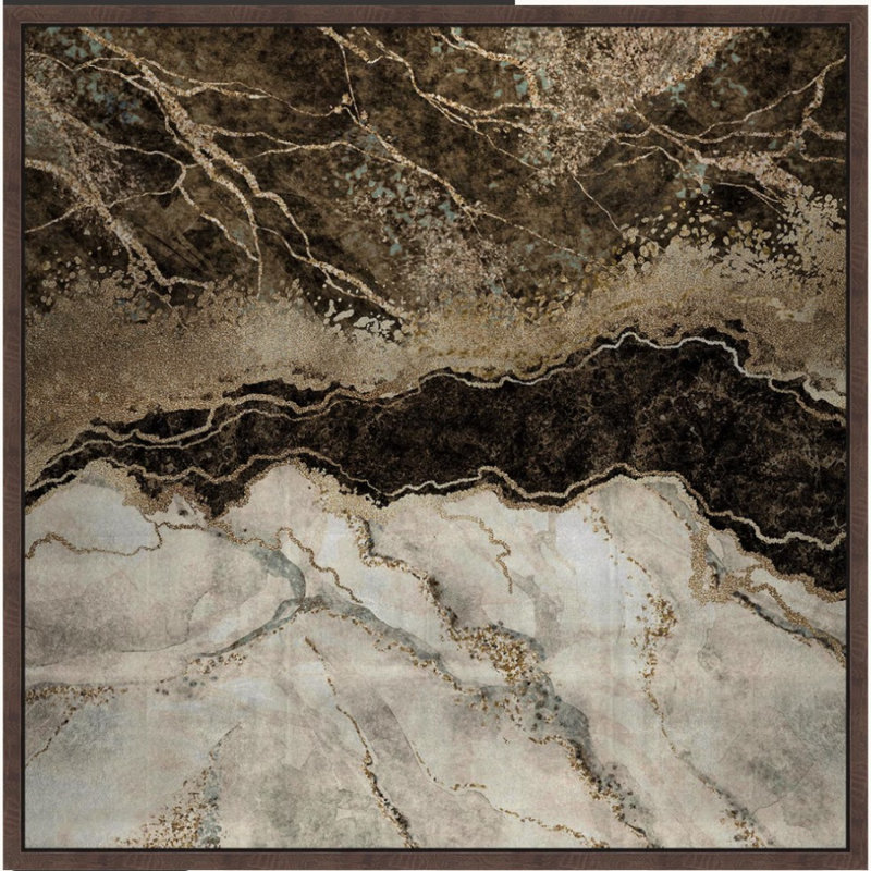 Ashley Luxe Striated Stone Giclée Canvas