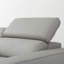 Canapé modulaire inclinable électrique en cuir véritable de 122,5 po de largeur Ayahna