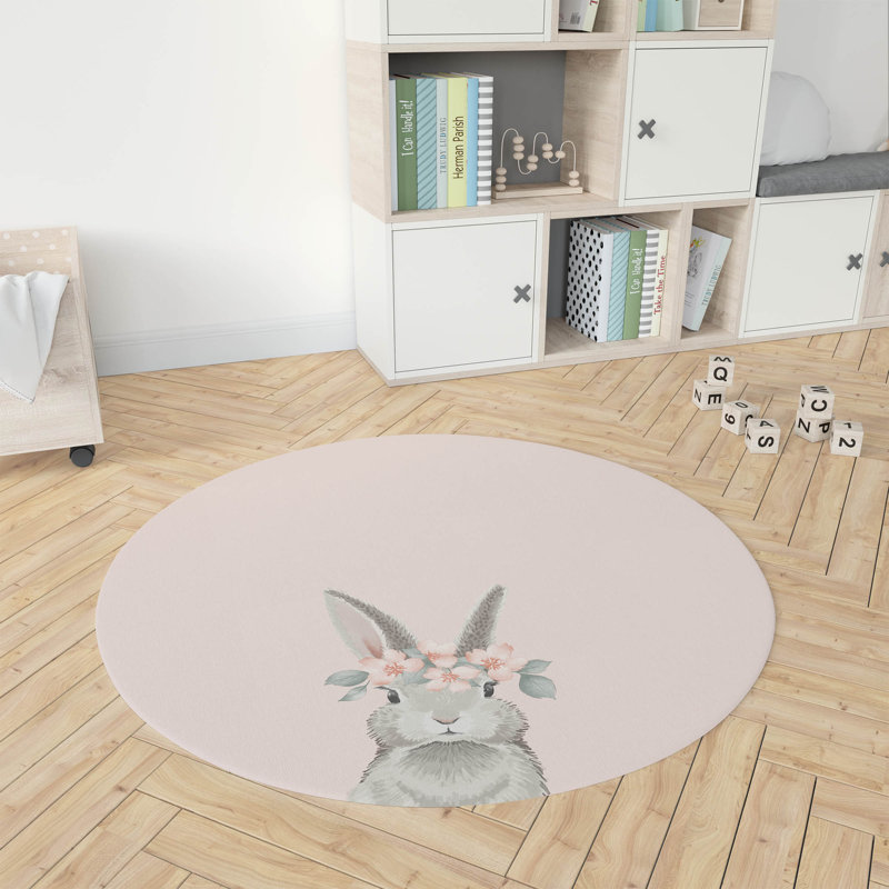 Tapis de jeu Bunny Kids, Rose