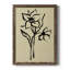 Encre de qualité supérieure Inkwash Floral II, toile encadrée - prête à être accrochée-880071665-880071656