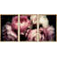 "Flower Blossom", bouquet de pivoines roses, photos murales modernes Moody, impression encadrée sur toile, 3 pièces-87392674-87392676-119396126