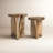 Bodiam Solid Wood Round Nesting Tables-2123999128