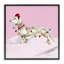 «Christmas Lights Dachshund», giclée encadrée, design par Carol Robinson-1115827288-1115827238