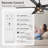 52" Crystal Ceiling Fan With Lights And Remote, Modern Black Ceiling Fan Chandelier With 5 Blades, Reversible Motor, Crystal Cage Light Fixture For Bedroom, Living Room, Dining Room-934883787