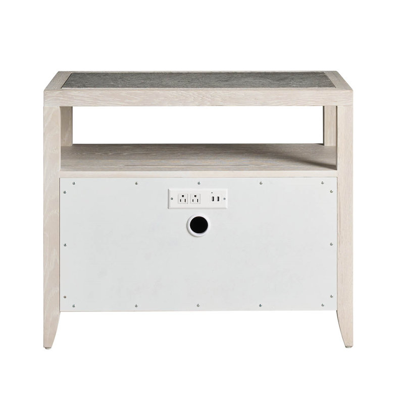 Avaline 2 - Drawer Nightstand, White Oak