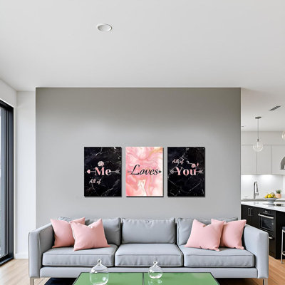 3 Piece Wrapped Canvas Set