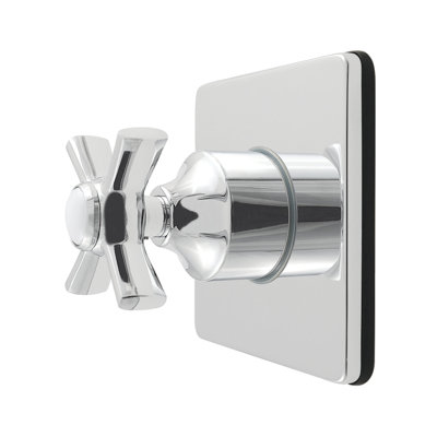 Kingston Brass Millennium Single-Handle Wall Mount Six-Way Diverter Valve with Trim Kit