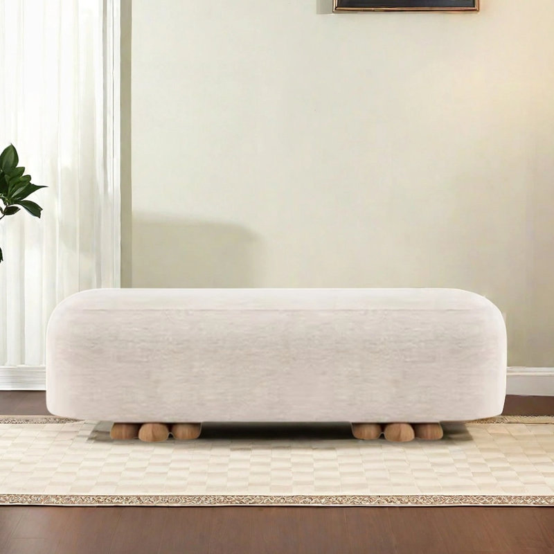 Banc créatif, canapé simple, vestiaire, vestiaire, H 16,54 po x l 55,12 po x P 17,72 po