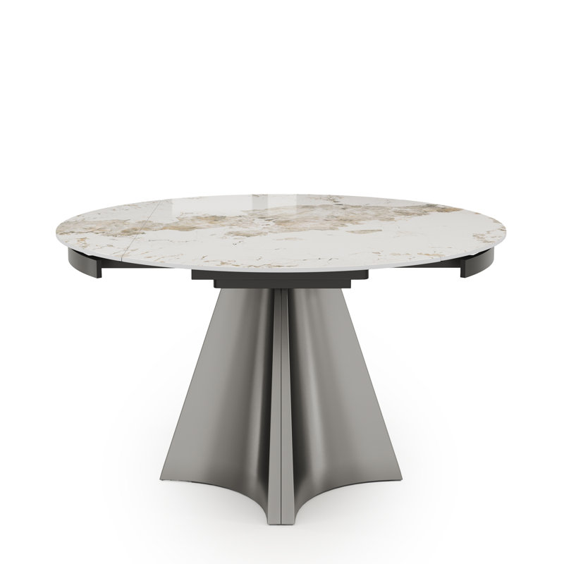 Table de salle à manger extensible, Pandora, H 29,53 po x L 51,18 po x l 51,18 po