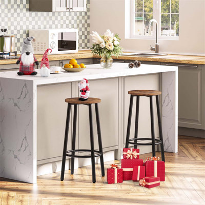 Bigvai Counter Stool with Metal Frame