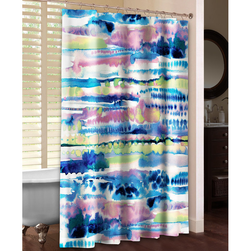 Abstract Shower Curtain