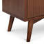 Armoire d'appoint moderne à 2 portes avec tablettes réglables et façades cannelées Tremolo-498304924
