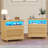 2-Drawer Nightstand With Light-369632470