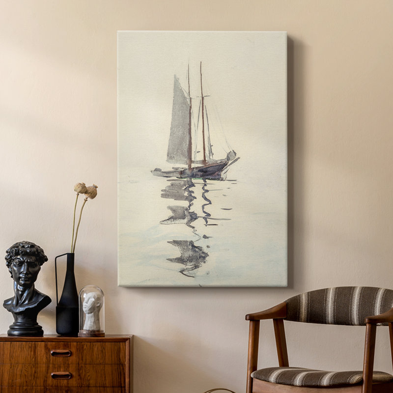 Reproduction nautique rétro XXXV III - galerie Cavas sur mesure, H 18 po x l 12 po
