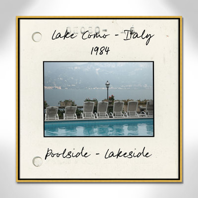 Travel Slide Collection "Lake Como, Italy" Print