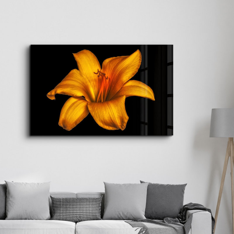 Peinture décorative en verre trempé