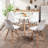 Akiles 4 - Person Four Leg Dining Set