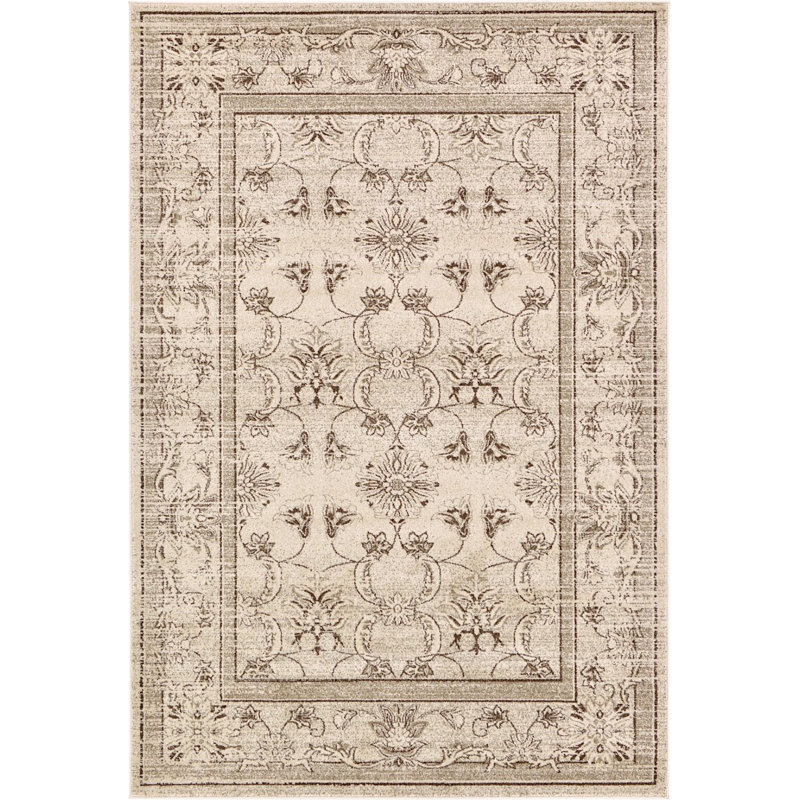 Mcenroe Oriental Indoor Rug, Rectangle 7' x 10'