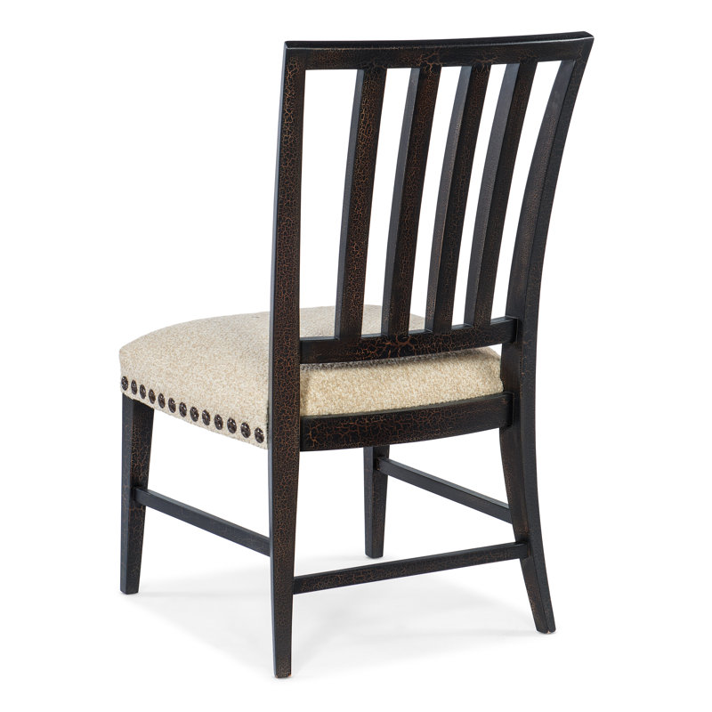 Big Sky Upholstered Side Dining Chair, Black