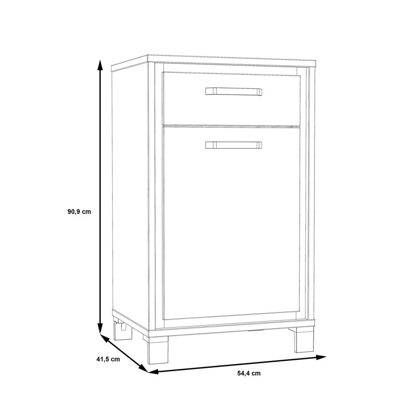 Crespin 6 Pair Shoe Storage Cabinet