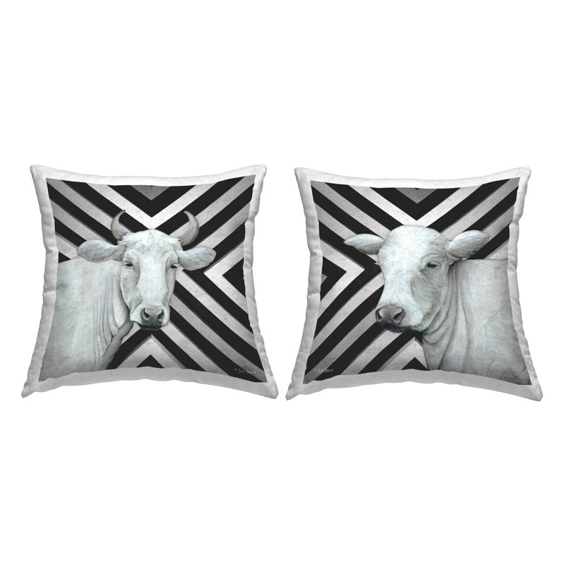 Polyester Throw Square Pillow Cover & Insert
