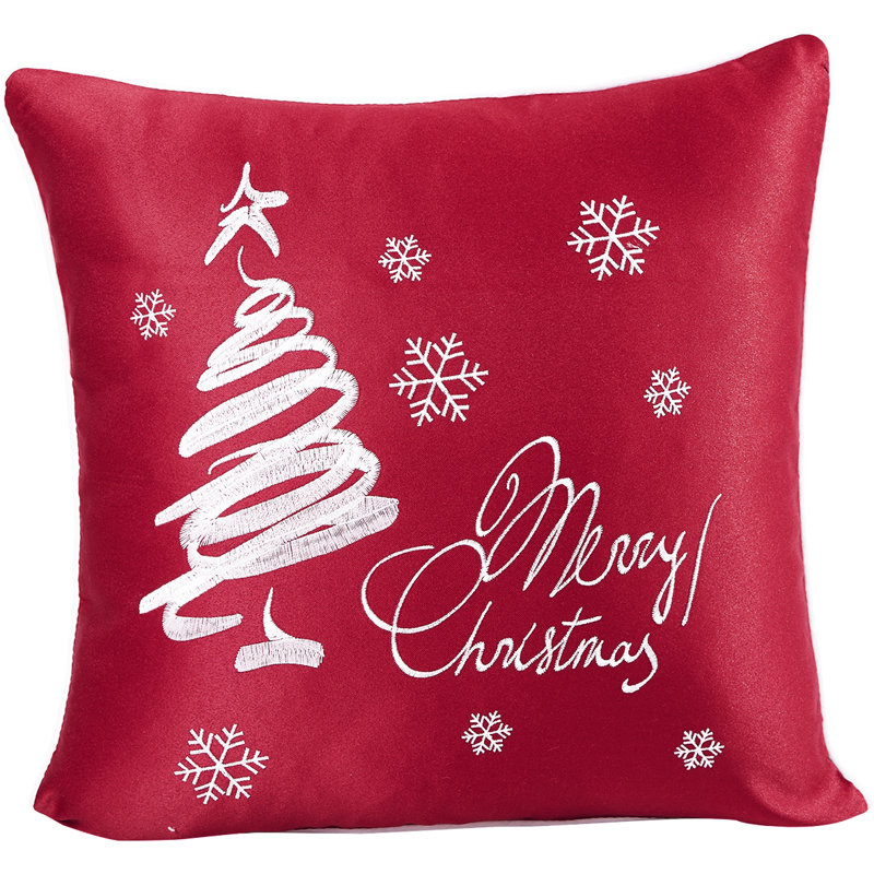 Coussin décoratif saisonnier Noël, Polyester/ Bourre en polyester