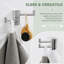Crochet mural pour peignoir pivotant pour salle de bain-108920581