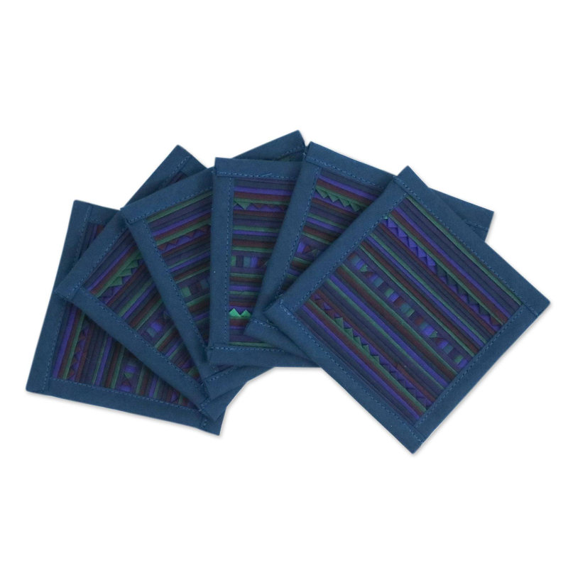 Cotton Square 6 Piece Coaster Set