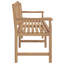 Cossie Solid Teak Wood With Waterbase Finish Outdoor Bench