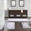 Tapis de bain en coton moelleux et moelleux pour un style hôtelier luxueux