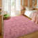 Super Soft BeanPastePink Rug, Oversized Living Room Rug, Thick Pile Rug, Fluffy Tufted Room Rug For Room Bedroom Large Cozy Fuzzy Rug Room Home Decor Aesthetic Soft Non Slip Rug Decor Aesthetic, Christmas Decor, Halloween Decor