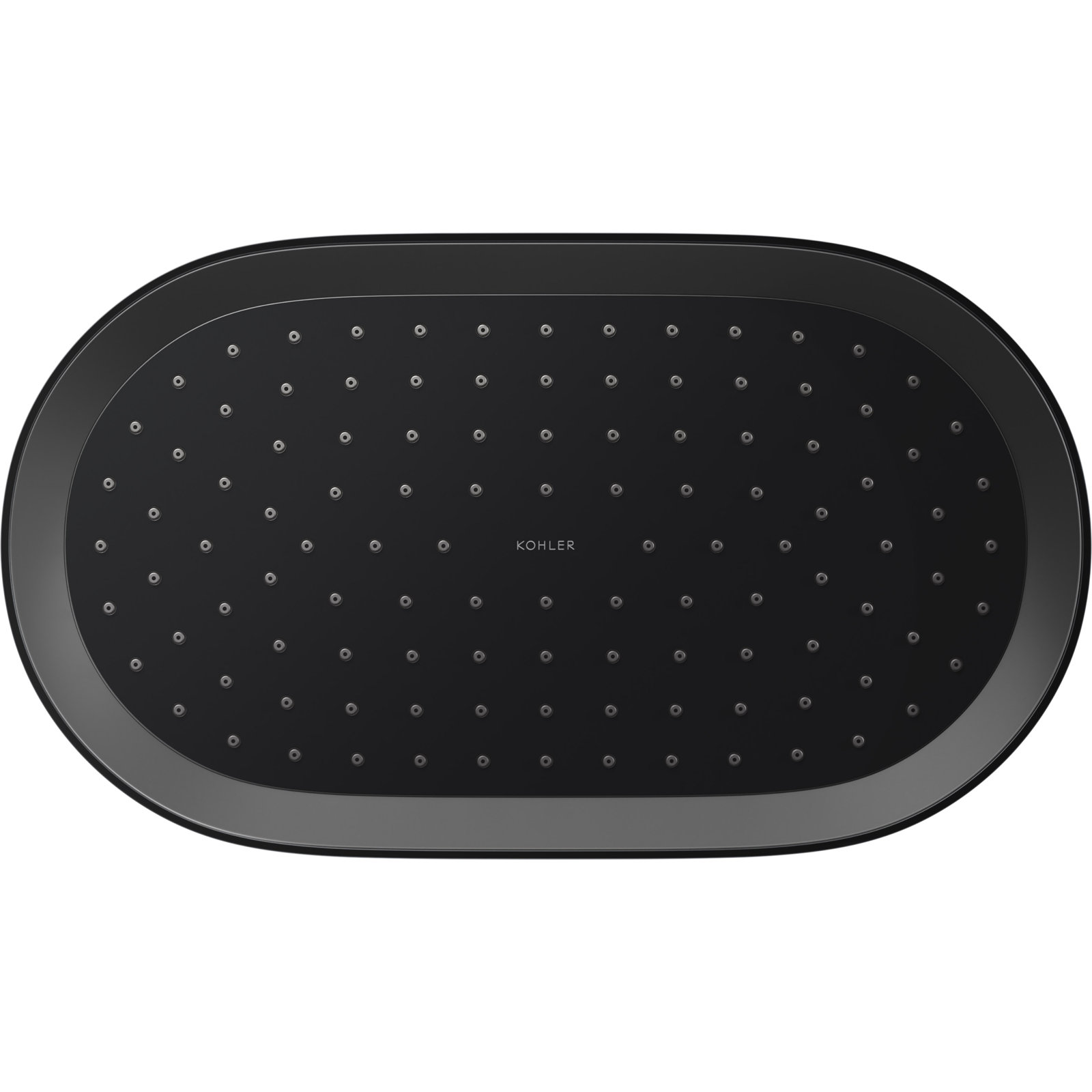 Statement 14" 2.5 GPM Oblong Rainhead, Matte Black