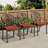 6-Person Outdoor Dining Set, Cast Aluminum Table & 6 Chairs, 60'', All-Weather-112801828