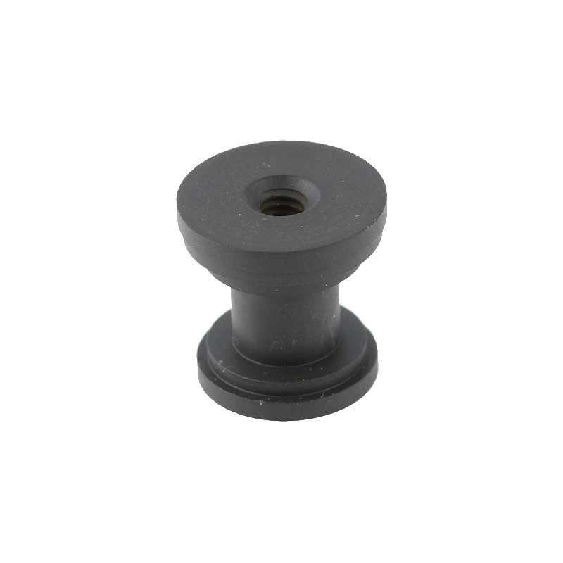Base de fabrication de poignées ou boutons - Laiton massif - 16 x 16 mm M10-BRASSBase-crm, Nickel satiné