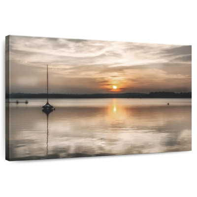 Coucher de soleil doux Alvord