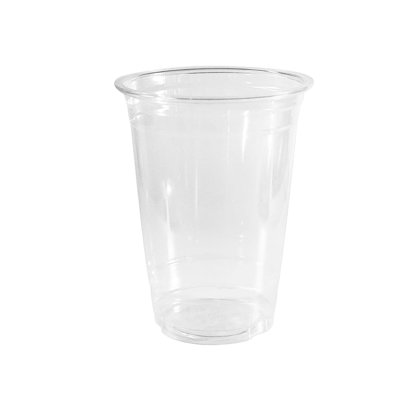 Ecoquality 14Oz Clear Plastic Disposable Cups With No Lids For Cold Smoothie, Iced Coffee, Parfait, Juice, Soda, Cocktail, And Party Cups (300)