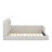 Queen Size Upholstered Platform Bed With Reading Lights-1185110378