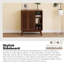 Modern Rattan Sideboard With Adjustable Shelves-1907321742