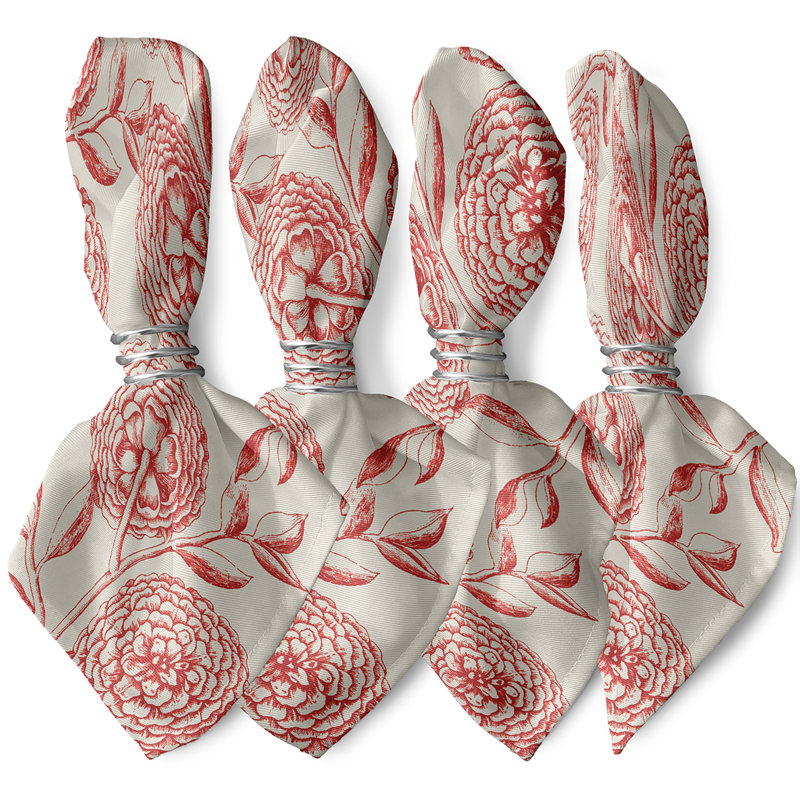 Ensemble de serviettes 4 pièces Pilla, Corail