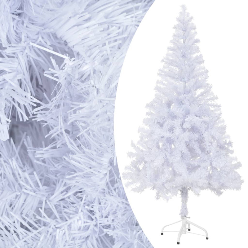 Artificial Christmas Tree Christmas Display Tree with LEDs and Ball Set, 4.92ft H