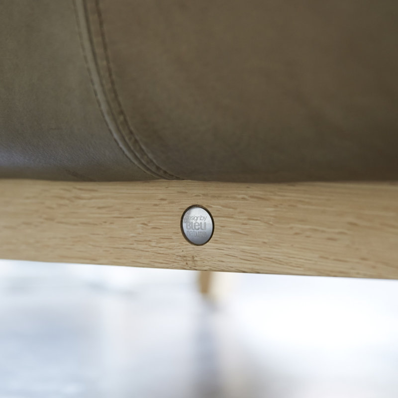 Woodnest Leather Armchair