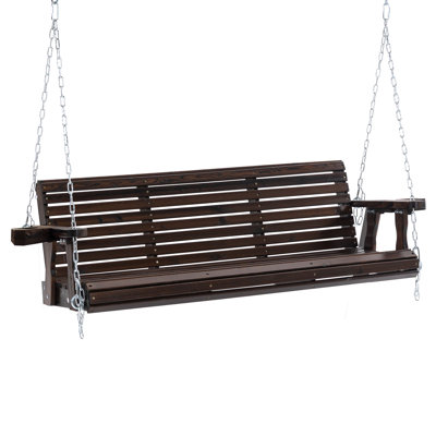 Quackenbush 3 Person Porch Swing