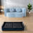 Modern Multifunctional Sofas, Foam-filled Floor Sleeper Light Blue